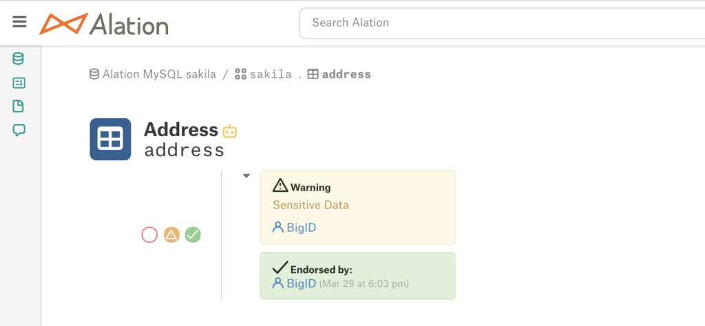 User interface screenshot