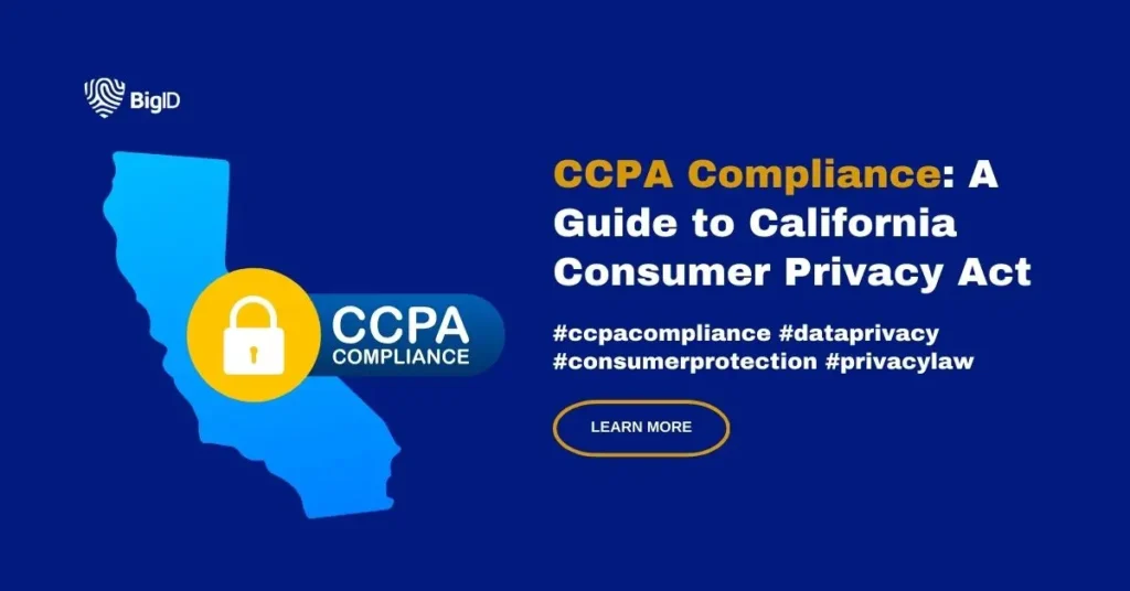 CCPA compliance checklist by BigID