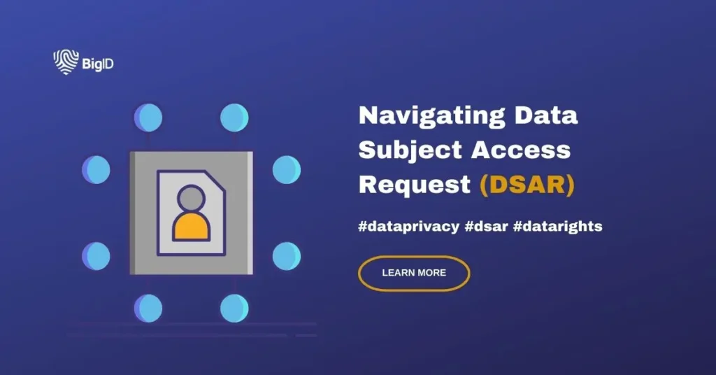 Navigating Data Subject Access Request (DSAR) blog image